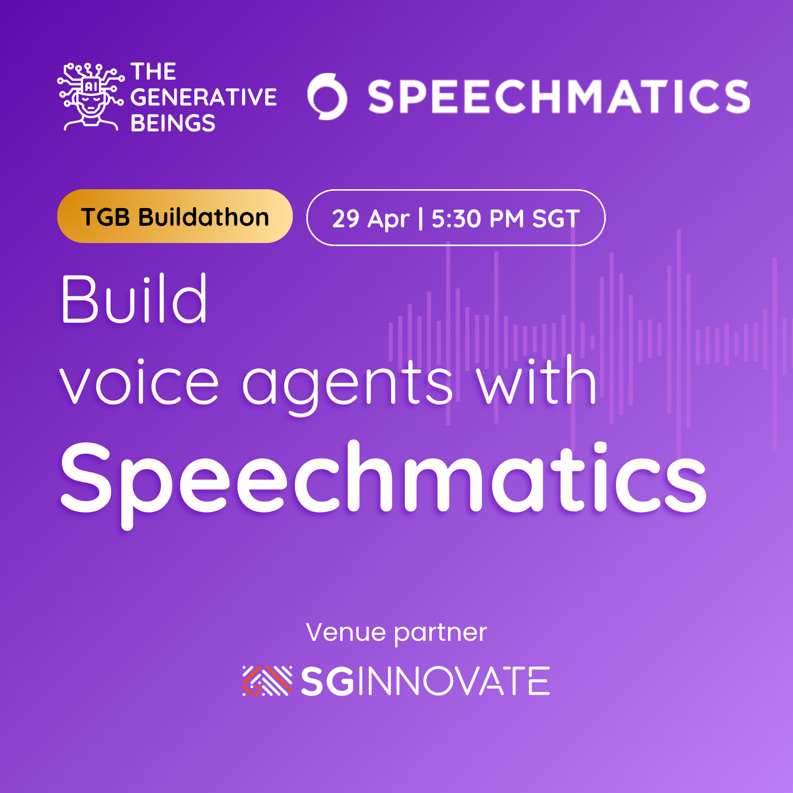 Build Voice Agents with Speechmatics